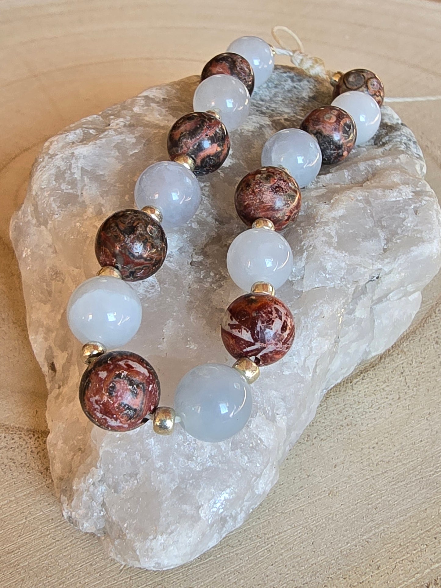 Bracelet Shambala - pierres naturelles & énergie positive