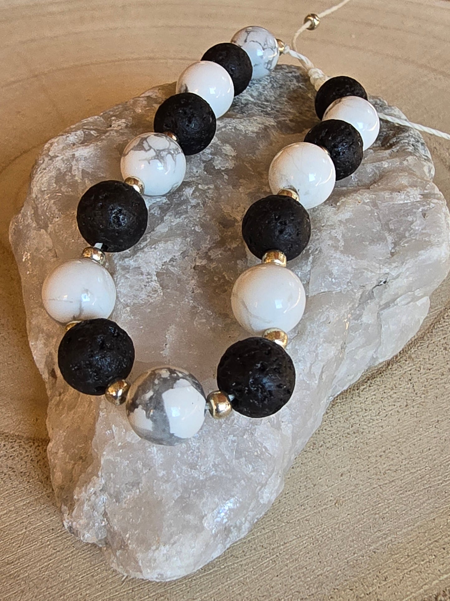 Bracelet Shambala - pierres naturelles & énergie positive