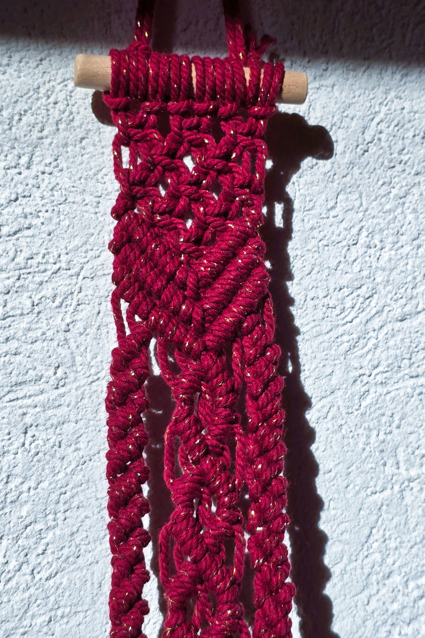 Suspensions plantes - Bordeaux et Fil or