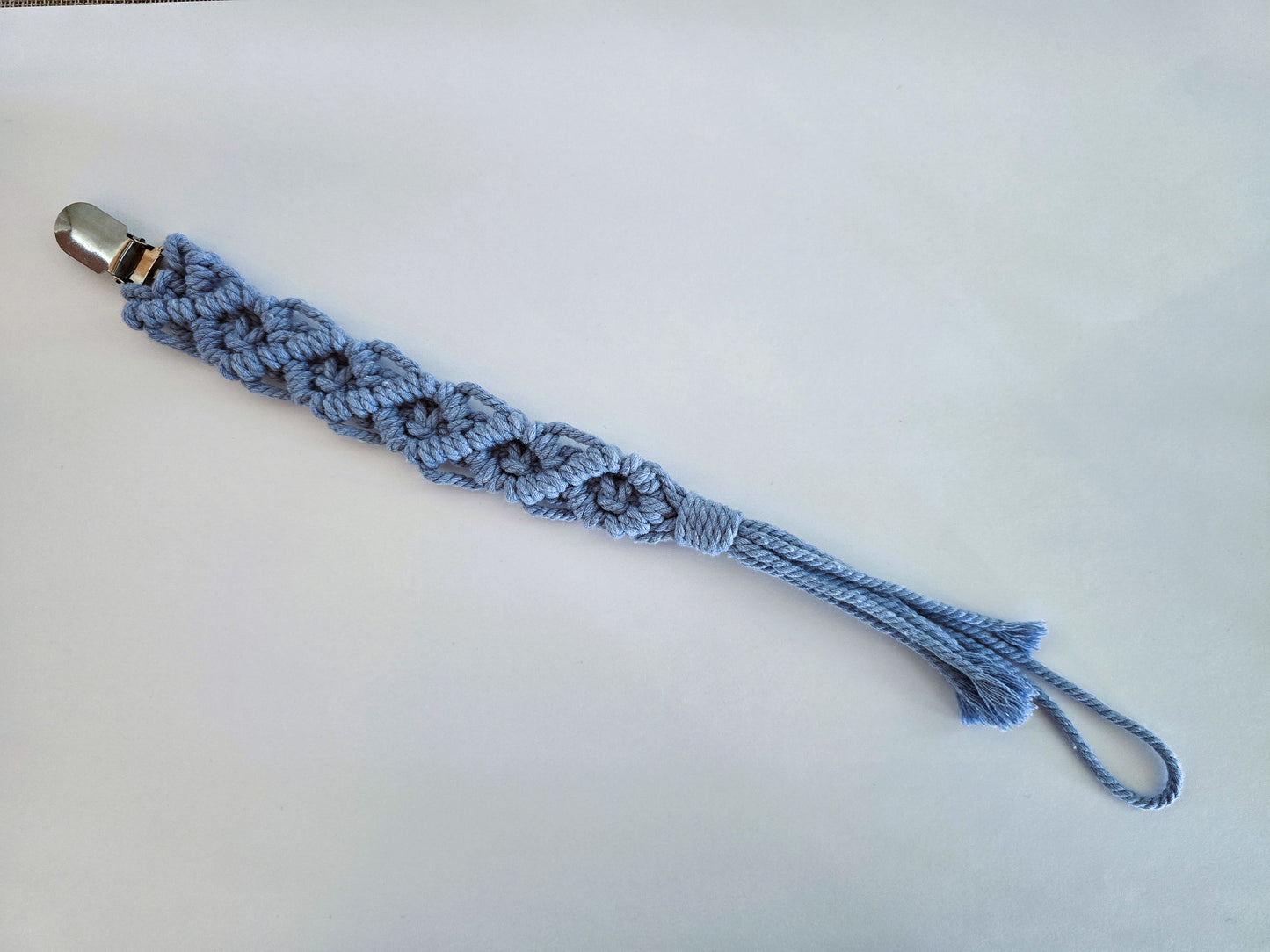 Attache tétine Bleu Jeans