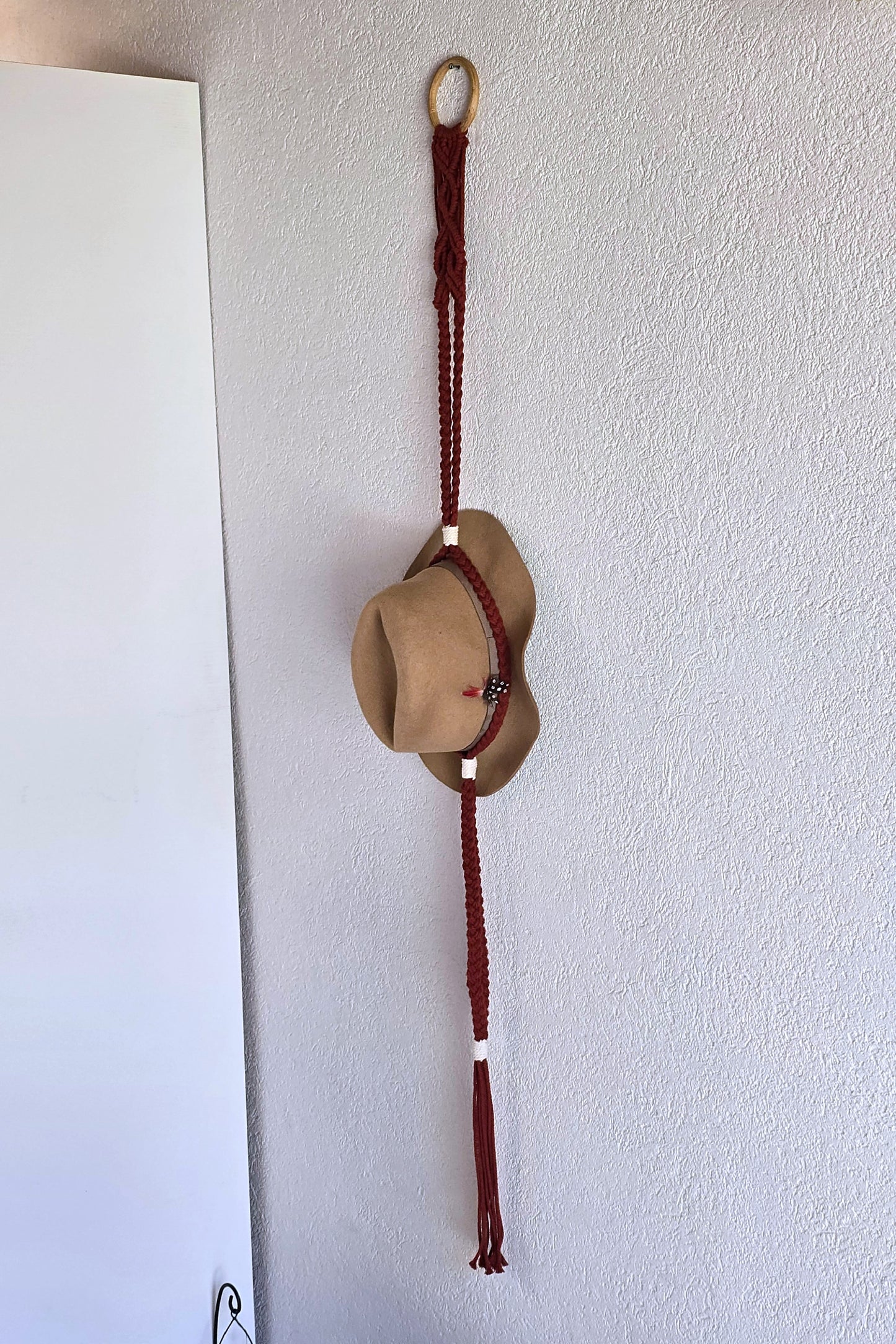 Triple porte chapeau - Terracotta
