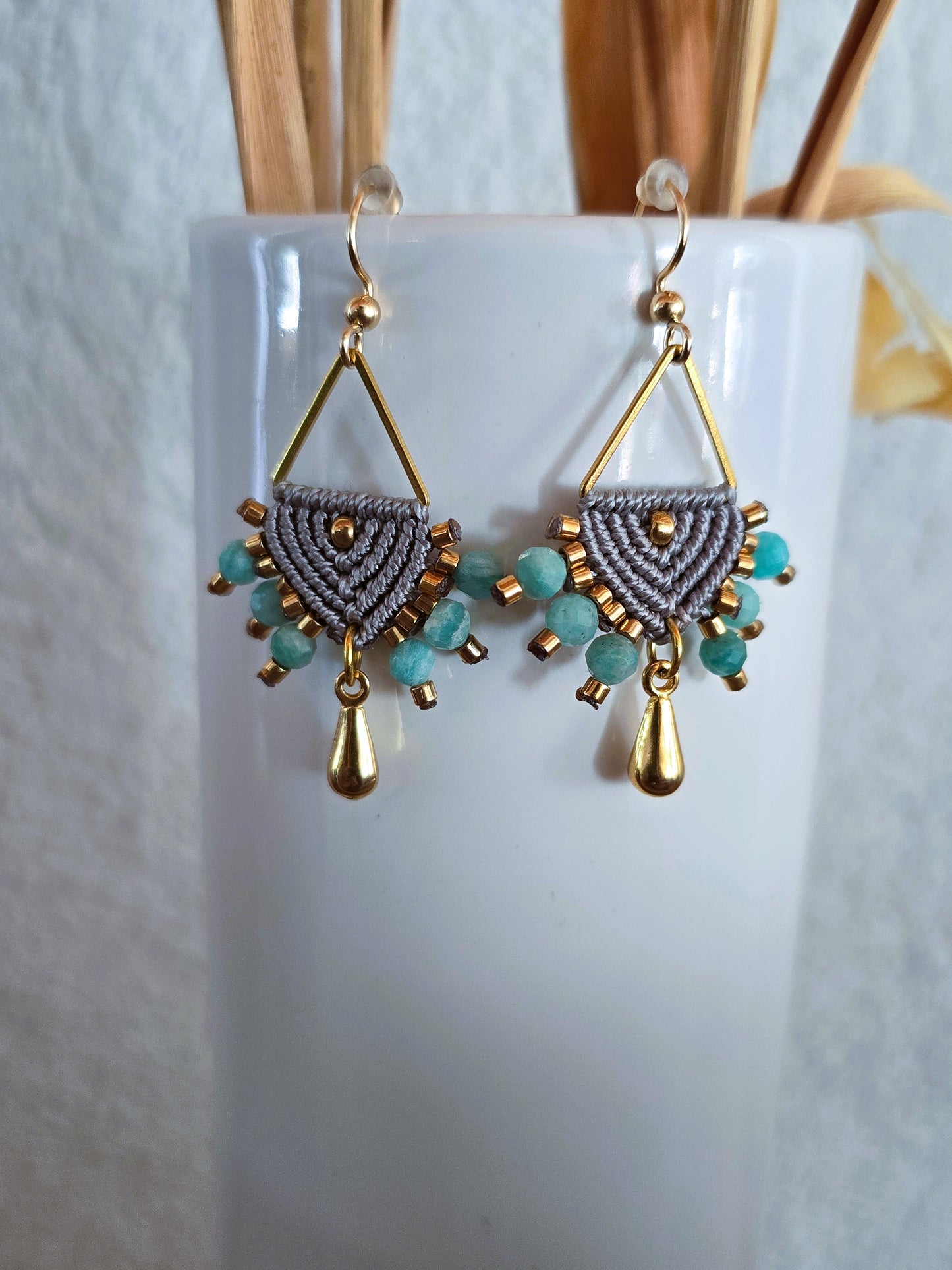 Boucles d'oreilles Triangles