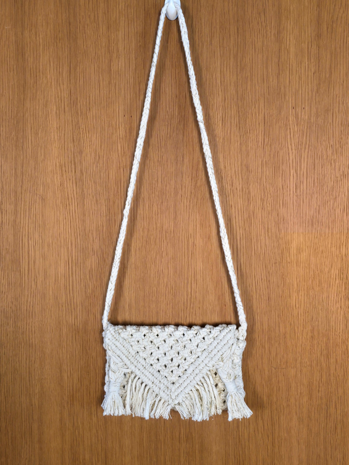 Pochette - Ecru et Fil or