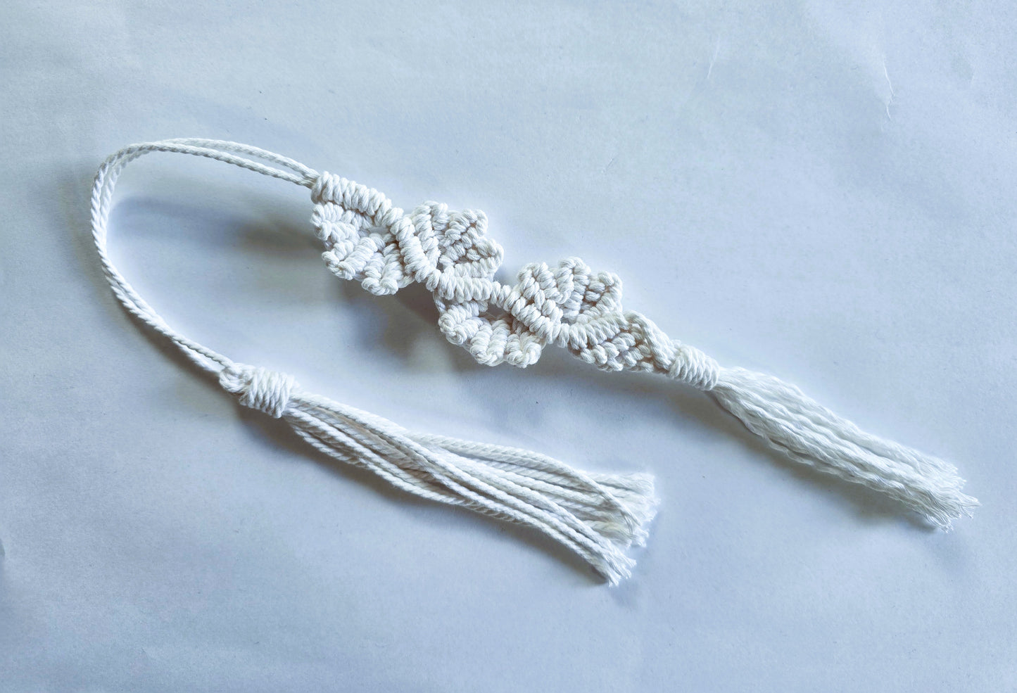 Marque page Blanc Pure