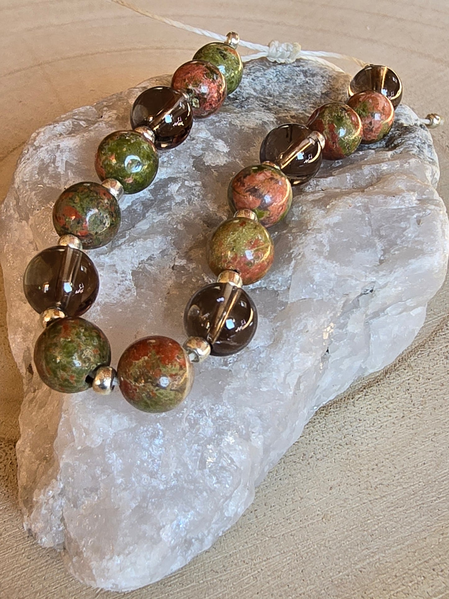 Bracelet Shambala - pierres naturelles & énergie positive