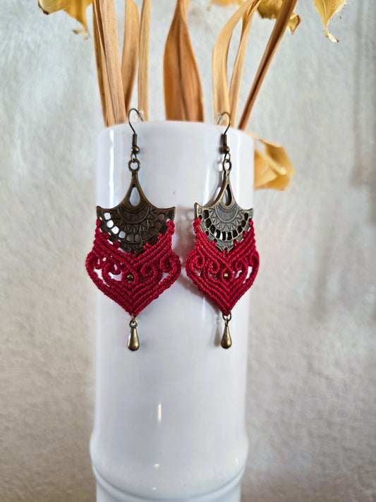Boucles d'oreilles Tribal