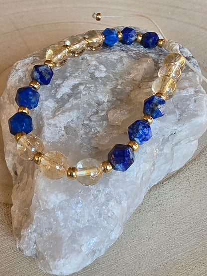 Bracelet Shambala - pierres naturelles & énergie positive