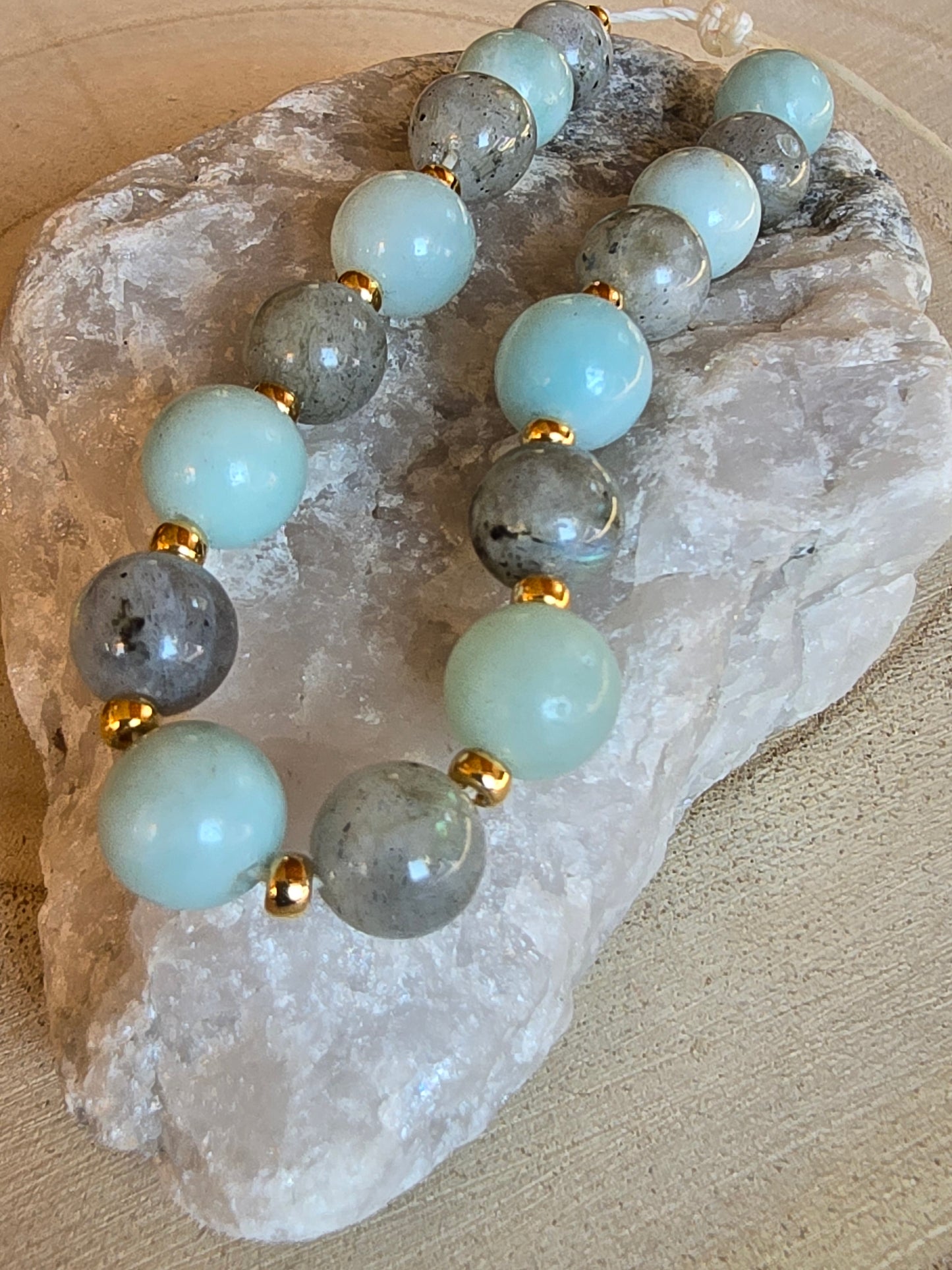 Bracelet Shambala - pierres naturelles & énergie positive