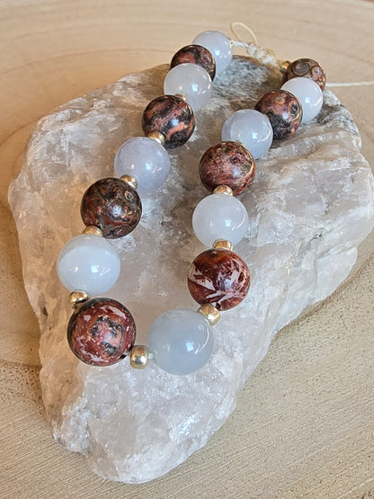 Bracelet Shambala - pierres naturelles & énergie positive