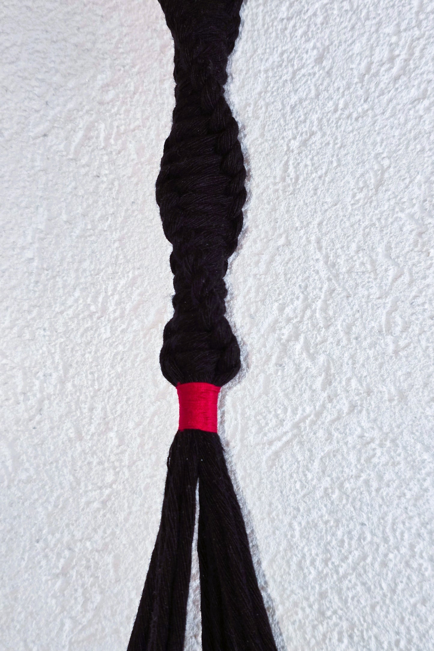 Suspension plantes - Noir et Rouge