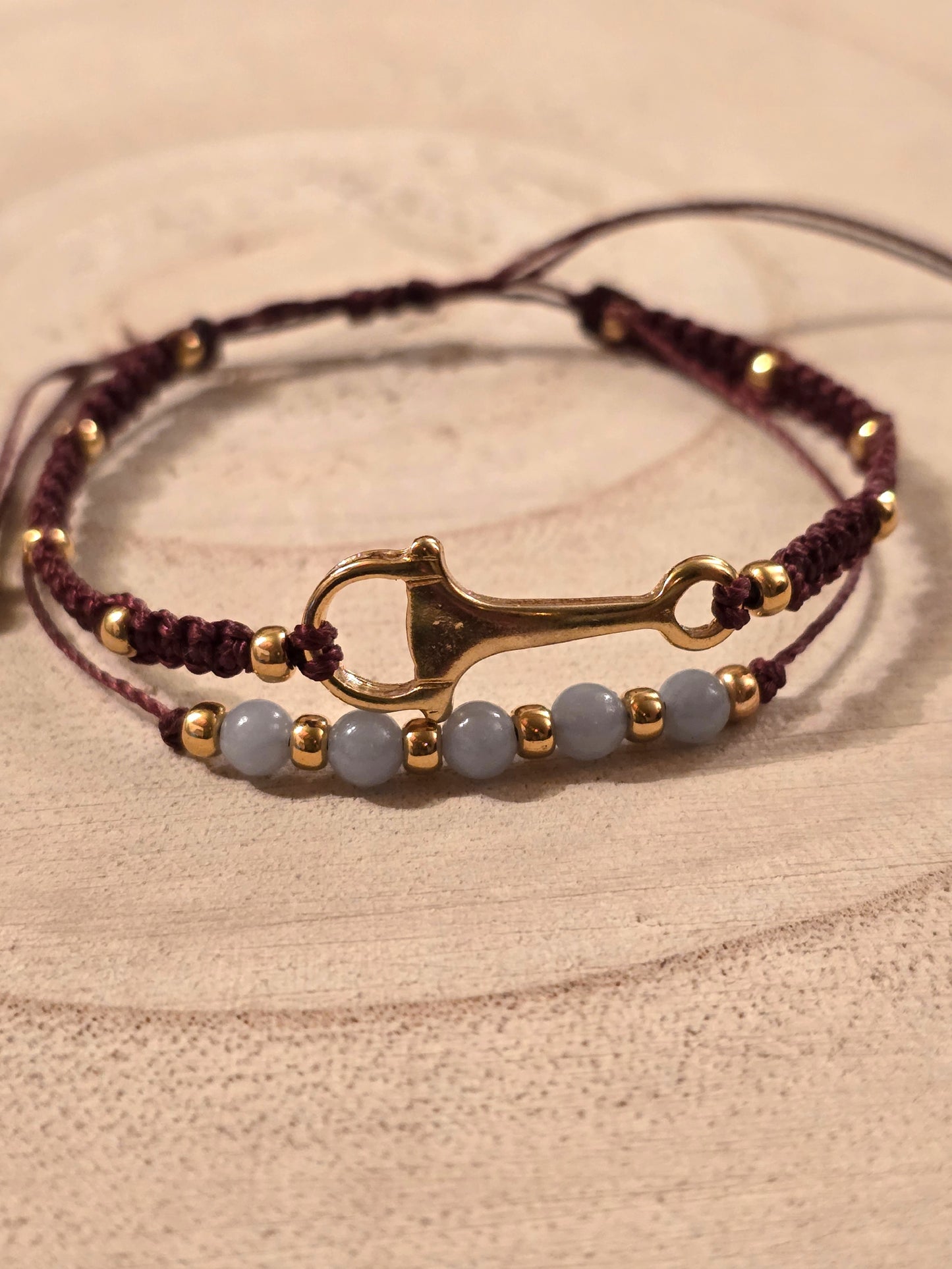 Duo bracelet Or