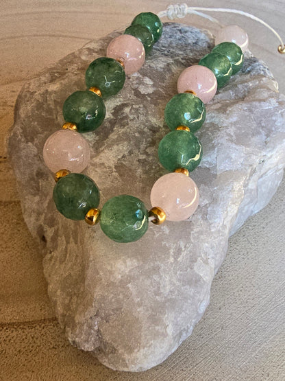 Bracelet Shambala - pierres naturelles & énergie positive