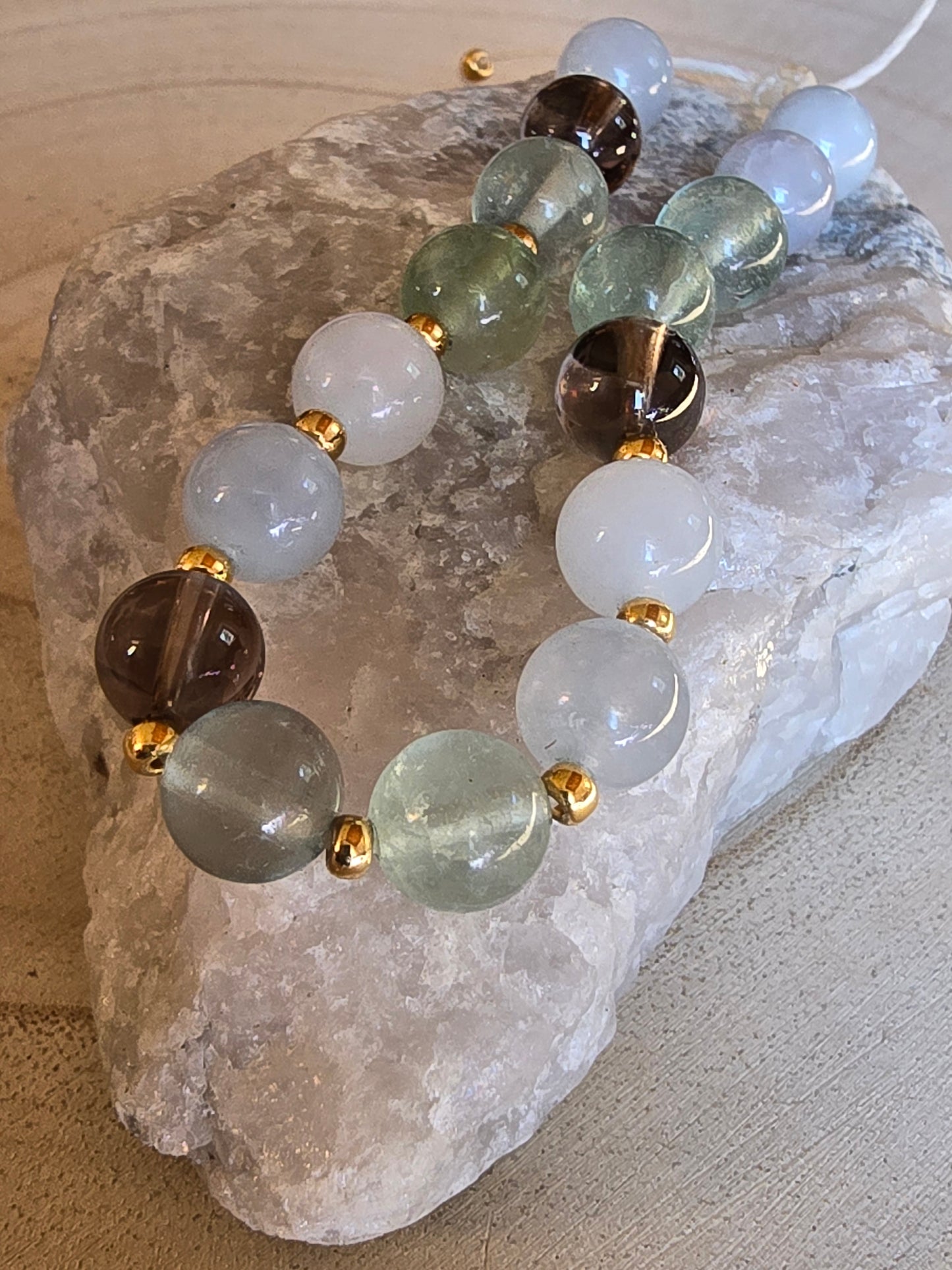 Bracelet Shambala - pierres naturelles & énergie positive