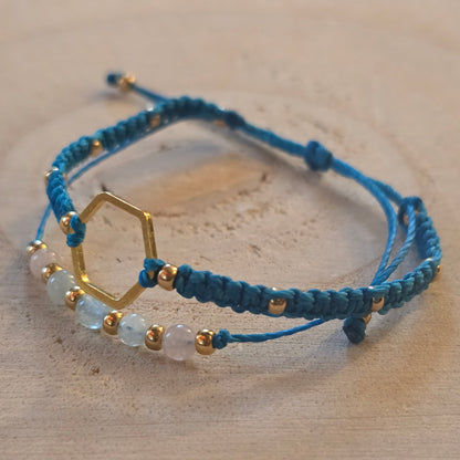 Duo bracelet Or