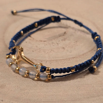 Duo bracelet Or