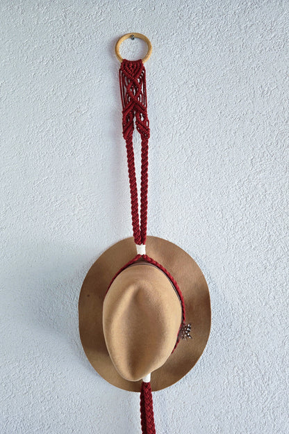 Triple porte chapeau - Terracotta