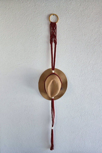 Triple porte chapeau - Terracotta