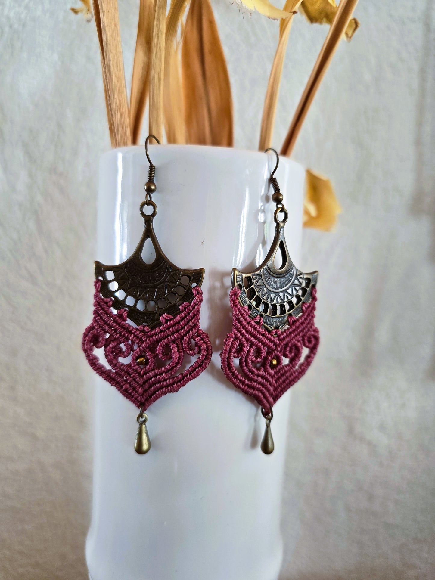 Boucles d'oreilles Tribal