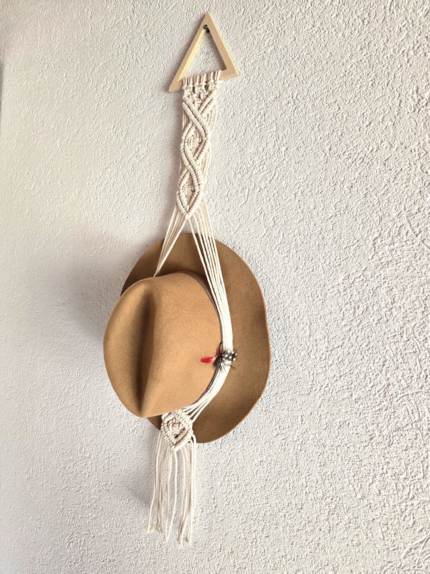 Porte chapeau - Ecru