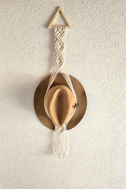 Porte chapeau - Ecru