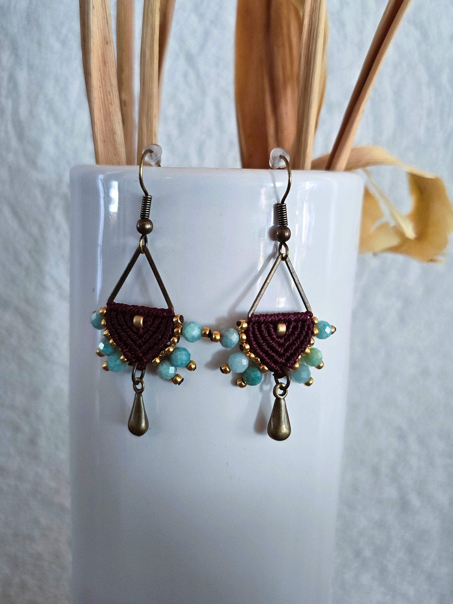Boucles d'oreilles Triangles