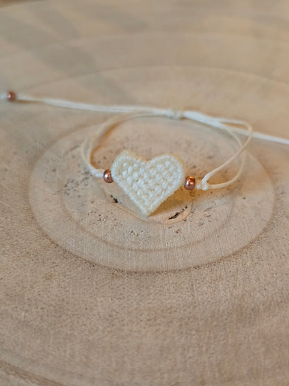 Bracelet Vehuiah - douceur & éclat du cœur